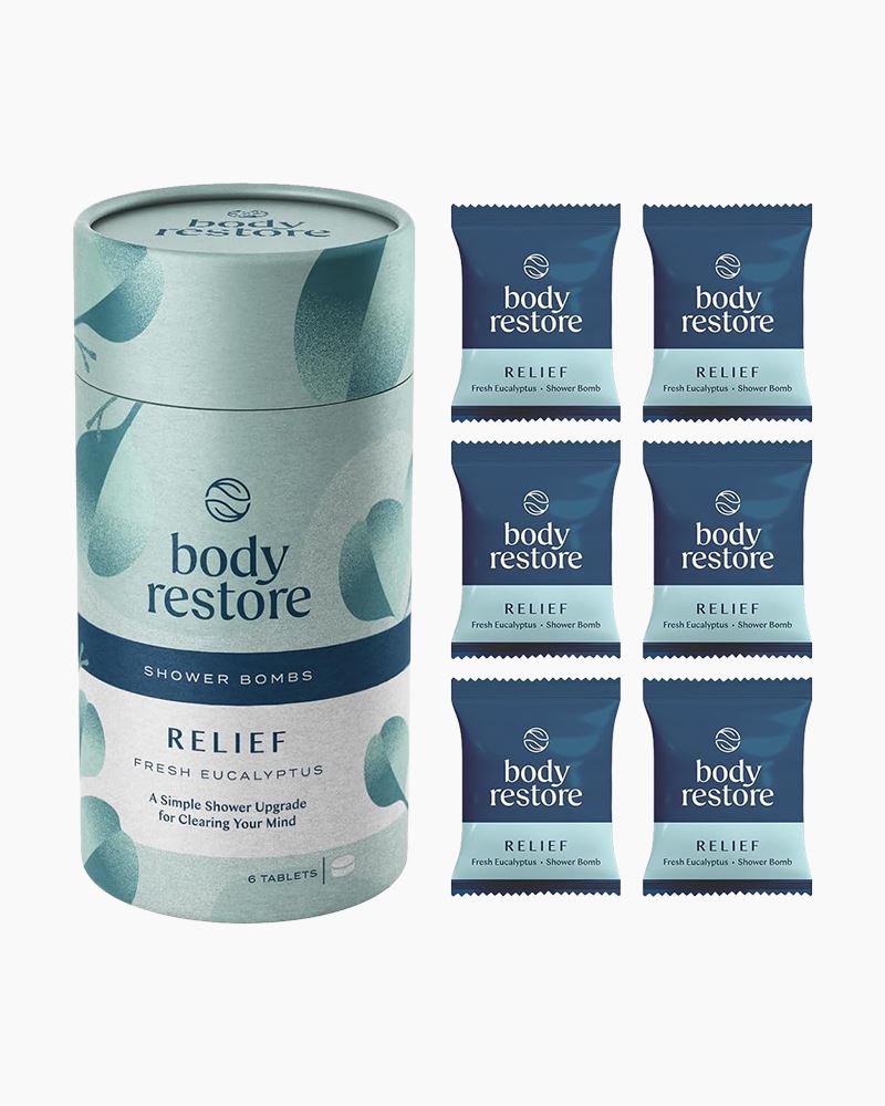 Body Restore Shower Bombs (6 tablets)